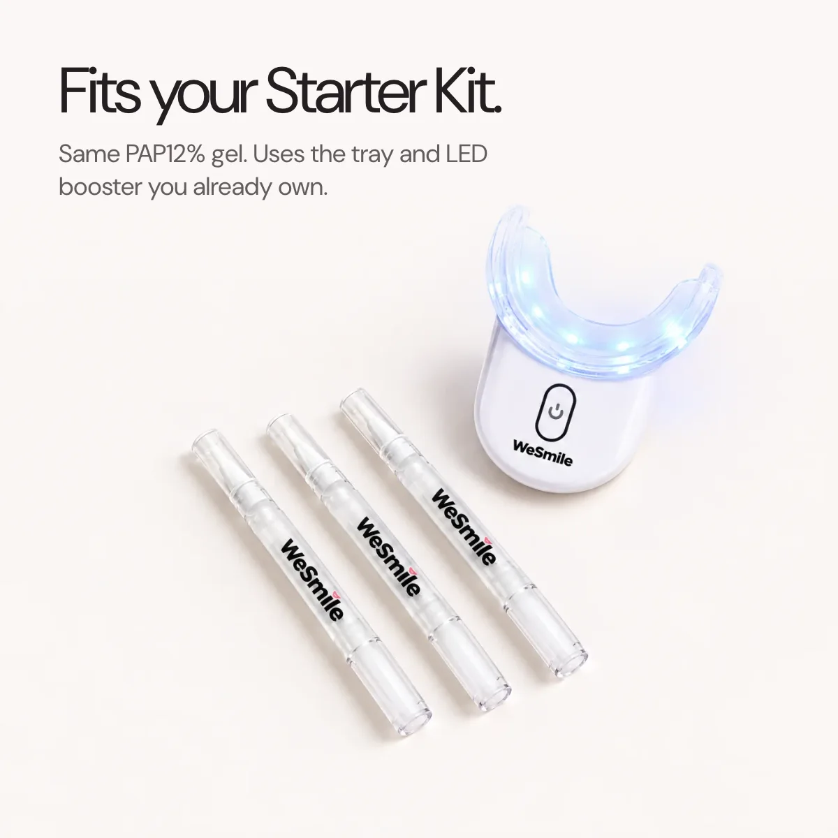 Fits your Starter Kit tray and LED booster
