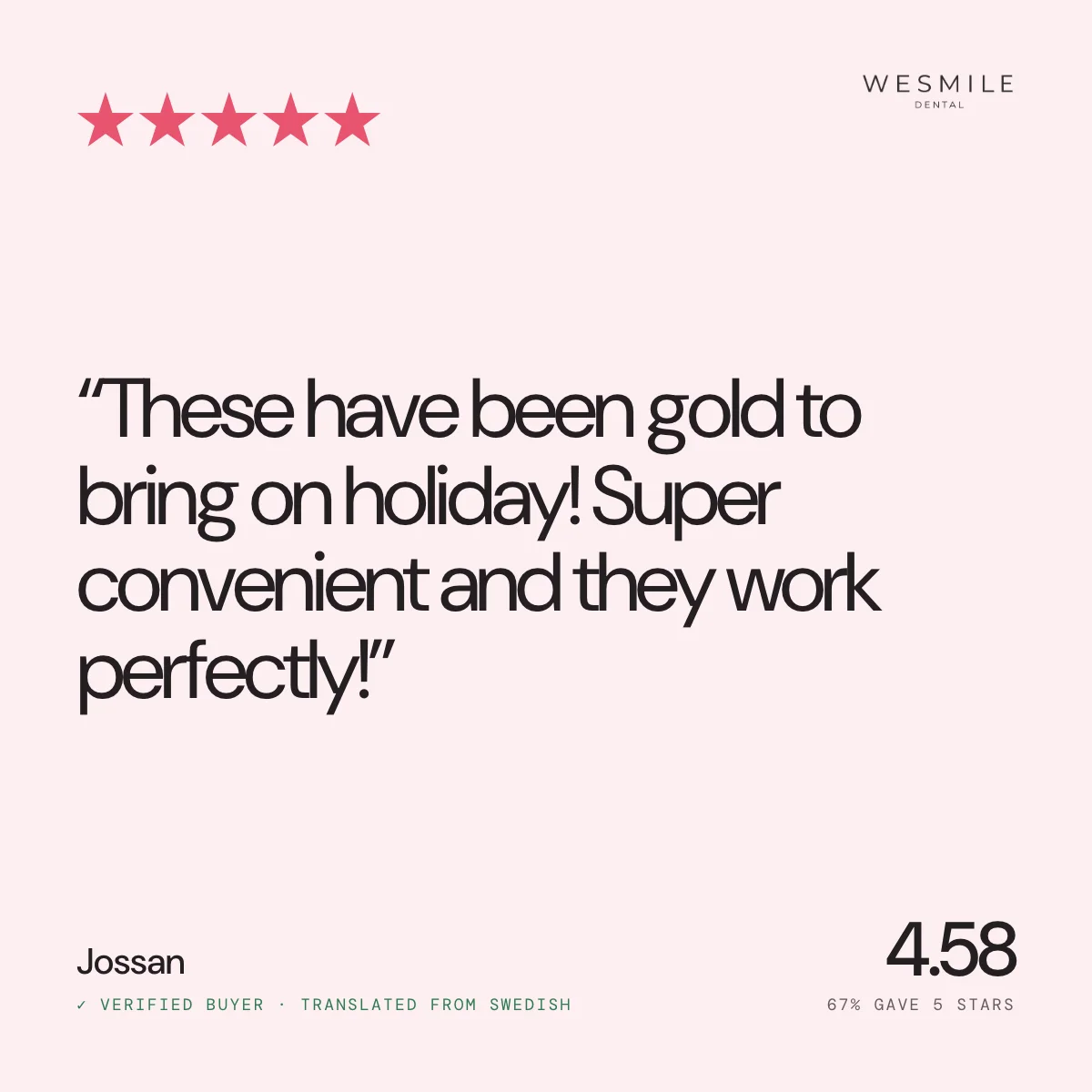 Review: gold to bring on holiday, 4.58 from 12 reviews